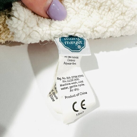 Mary Meyer Oatmeal Bunny Plush Lovey - Picture 6 of 7